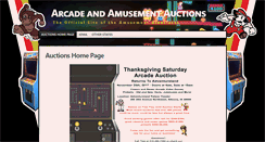 Desktop Screenshot of amusementauctions.com